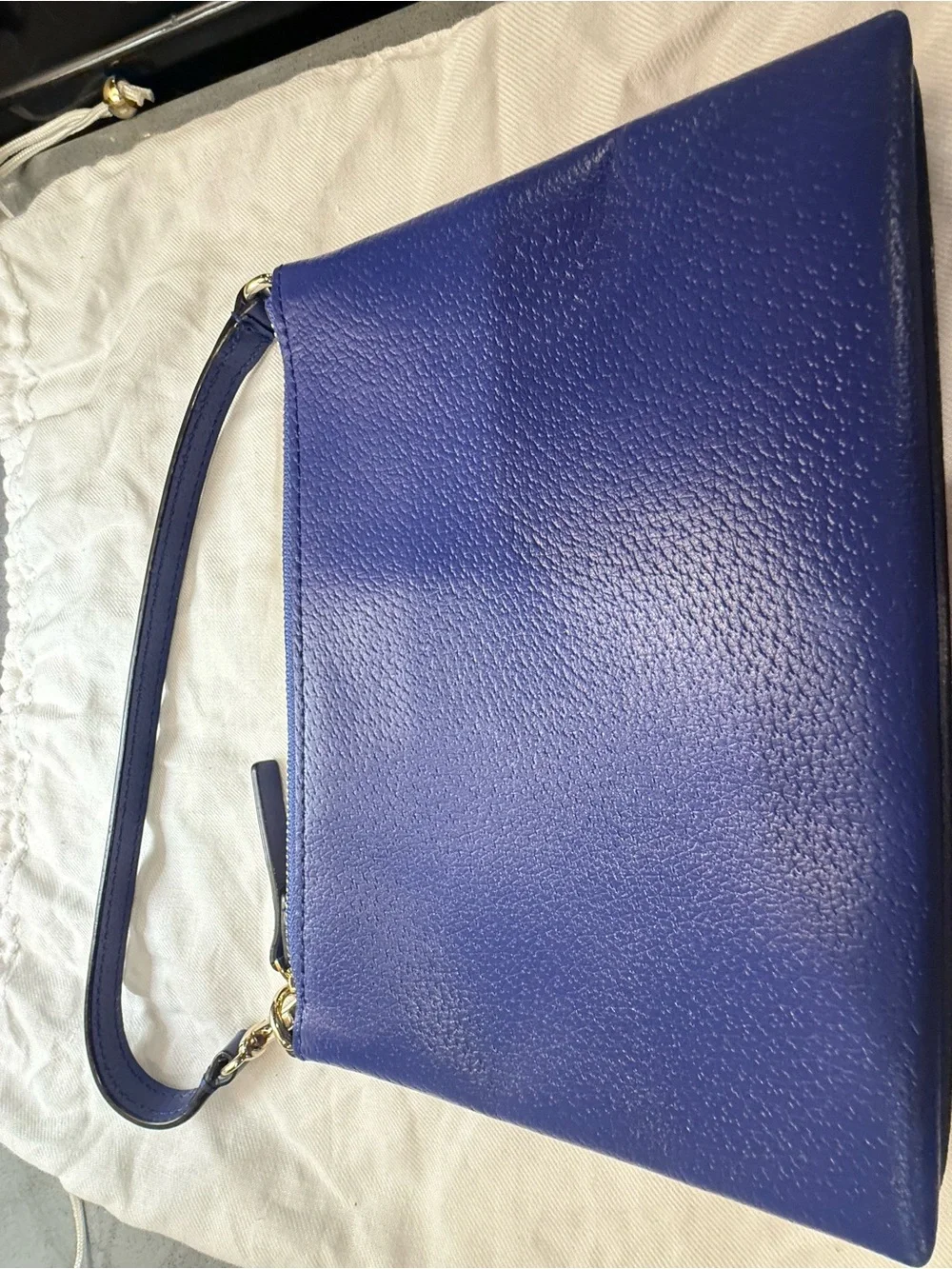 Kate spade grape 🍇 blue wristlet/pouch/clutch